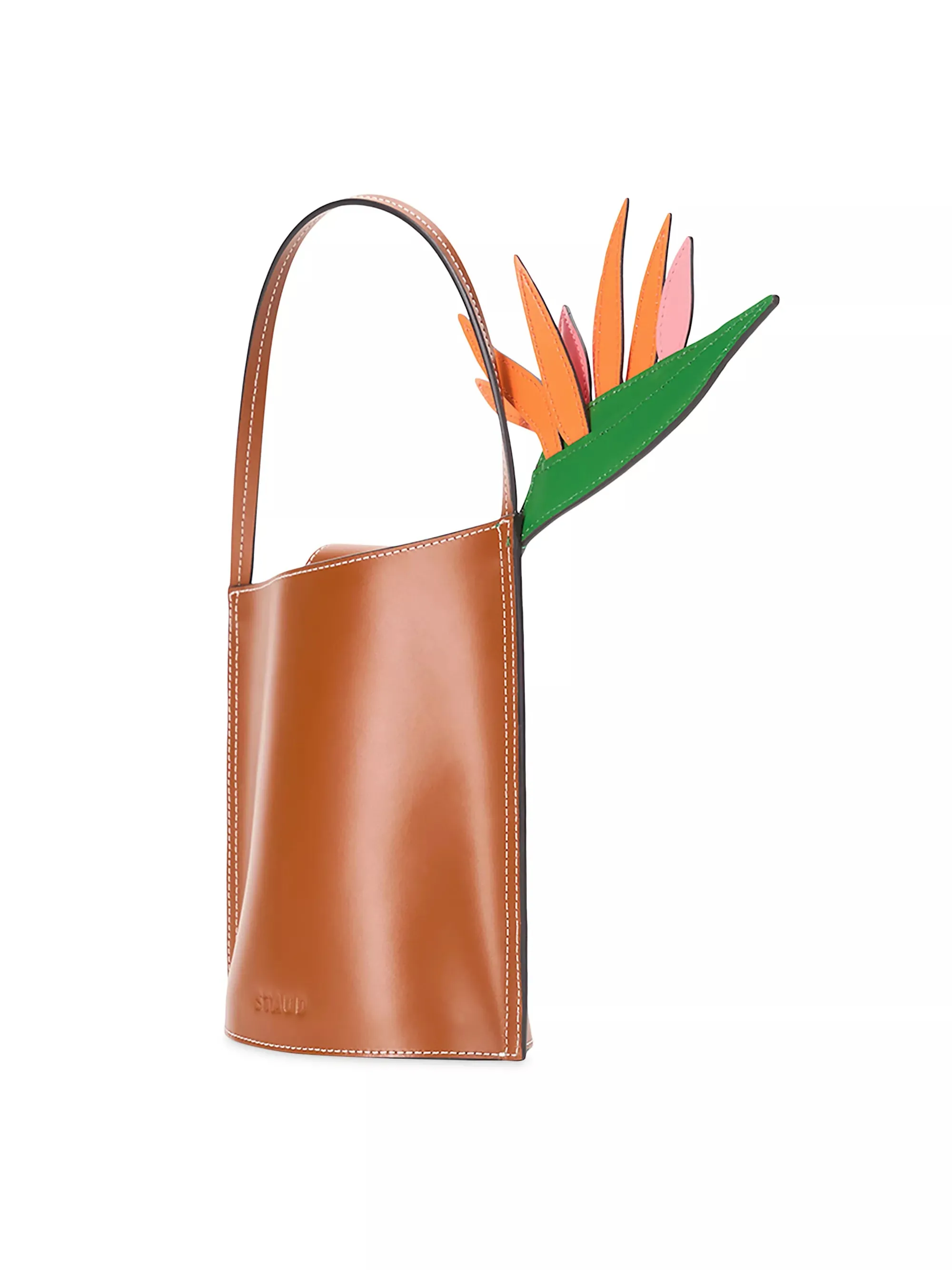 STAUD BIRDS OF PARADISE BUCKET BAG