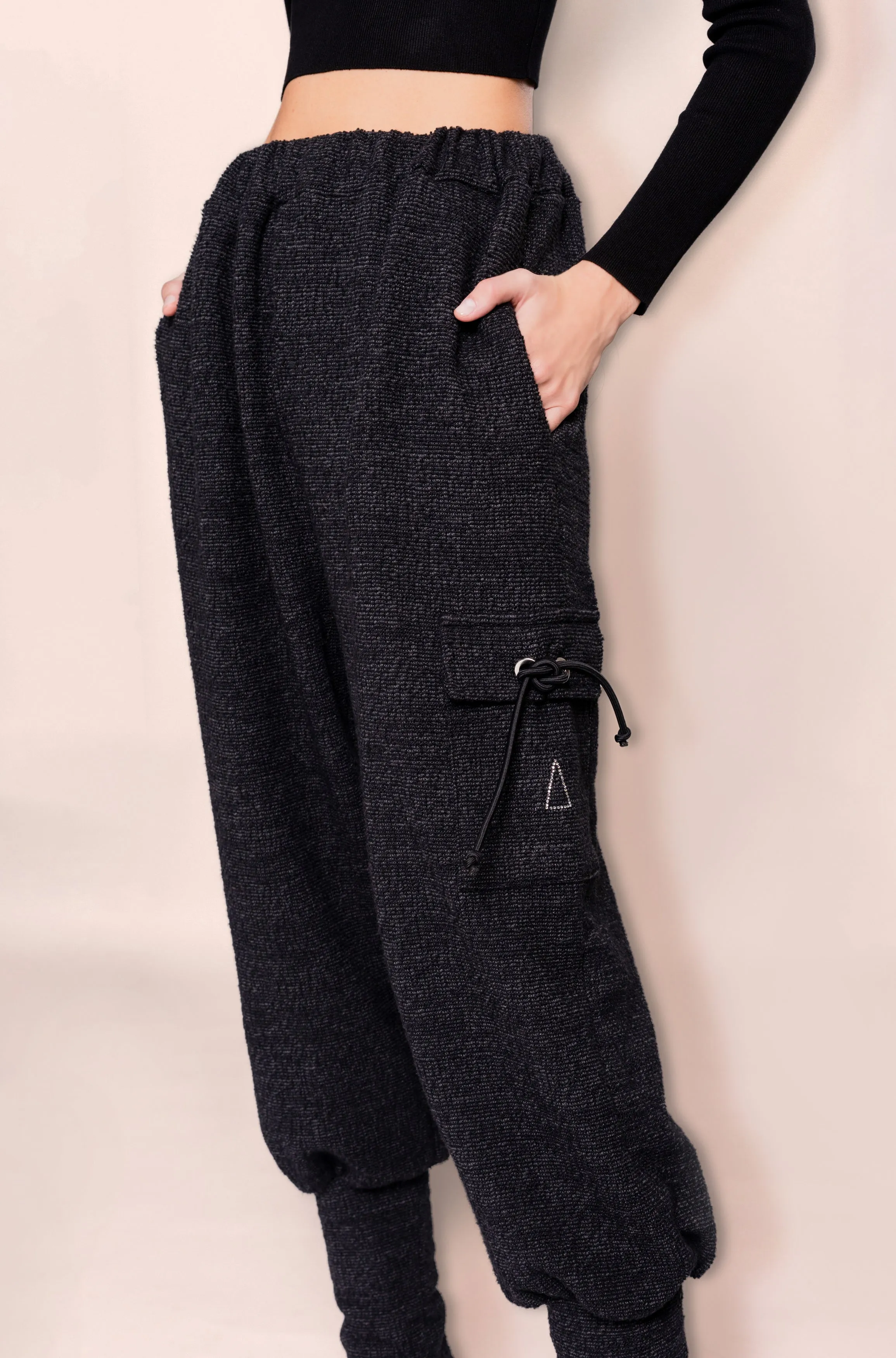 STONE NOIR TROUSERS