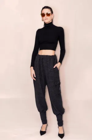 STONE NOIR TROUSERS