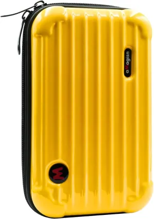 Storage Case Waterproof Carry Case for Insta360 X5/X4,Shockproof,Dirt Resistant,Travel case Compatible Osmo Pocket 3 2/Insta360 Ace pro/Gopro Hero 13 12 11 10 9 8 7 6 5 4 (Yellow)
