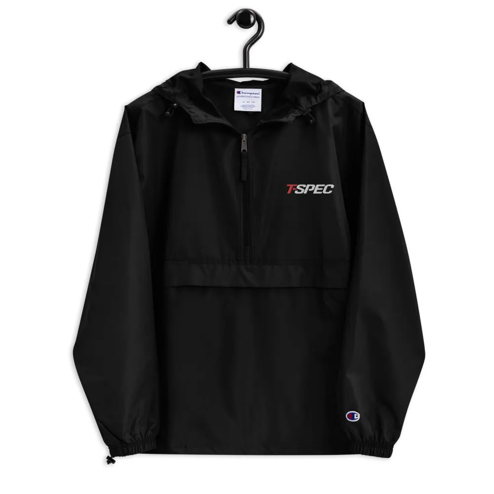 T-Spec-Embroidered Champion Packable Jacket