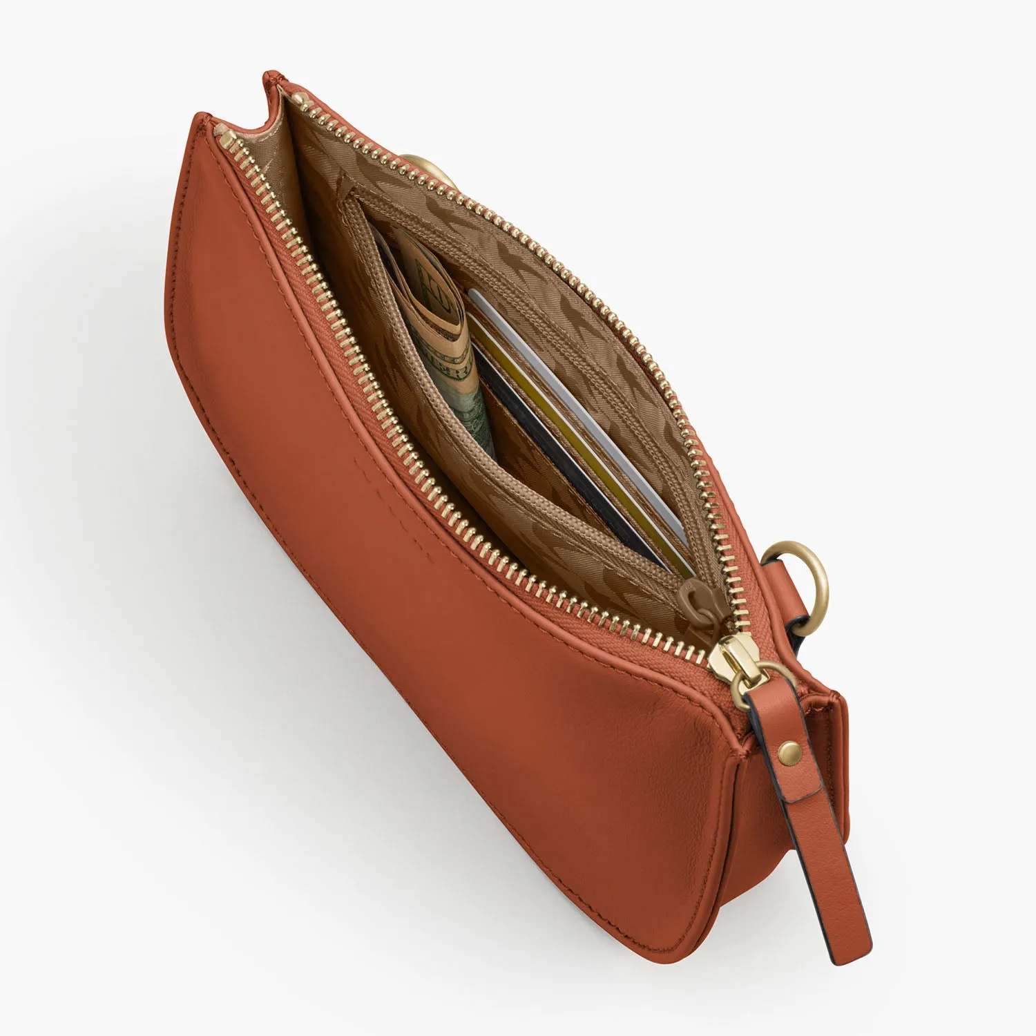 The Waverley 2 - Nappa Leather - Sienna / Gold / Camel
