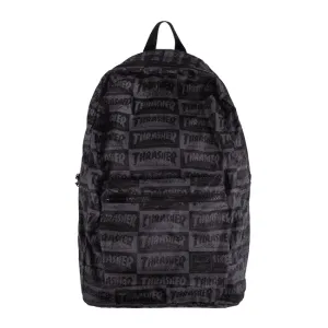 THRASHER X HERSCHEL PACKABLE DAYPACK BLACK/GREY