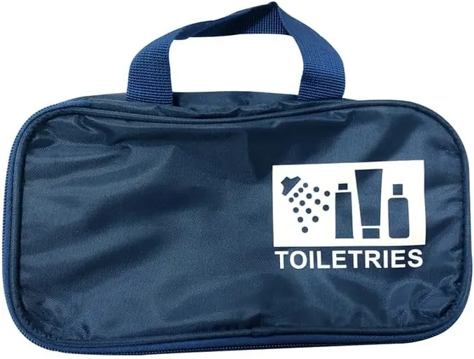 Toiletry Bag, Travel Dopp Kit for Toiletries Accessories,Bata Cable Storage (dark blus)