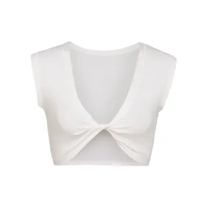 TWIST CROP TOP | MARBLE