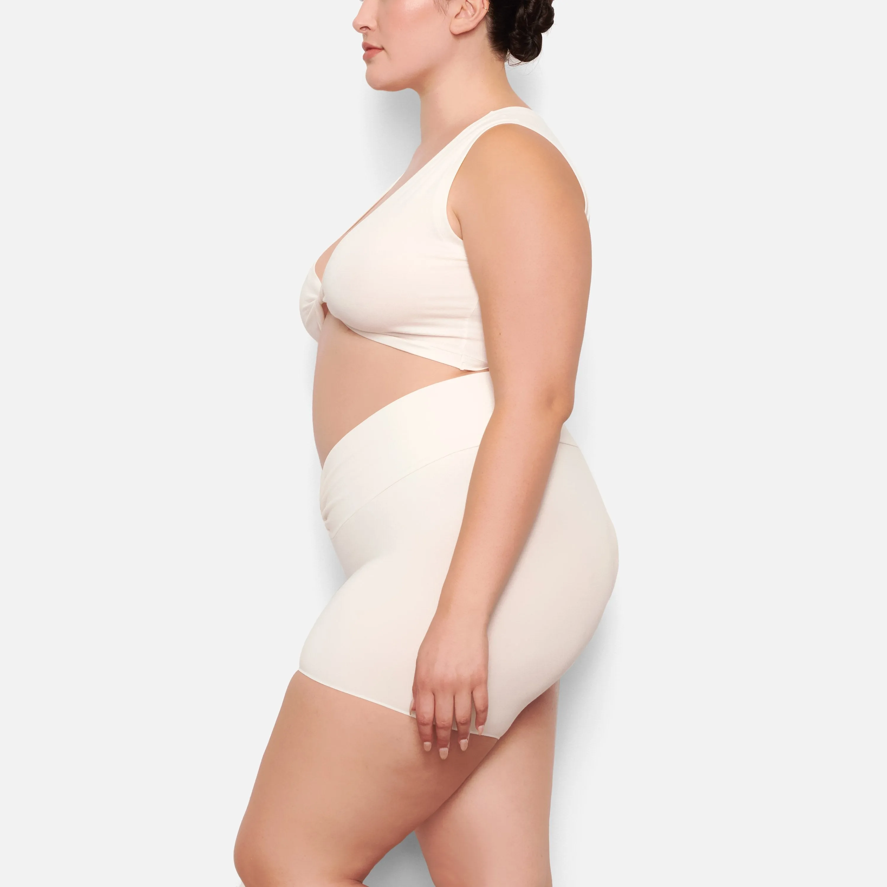 TWIST CROP TOP | MARBLE