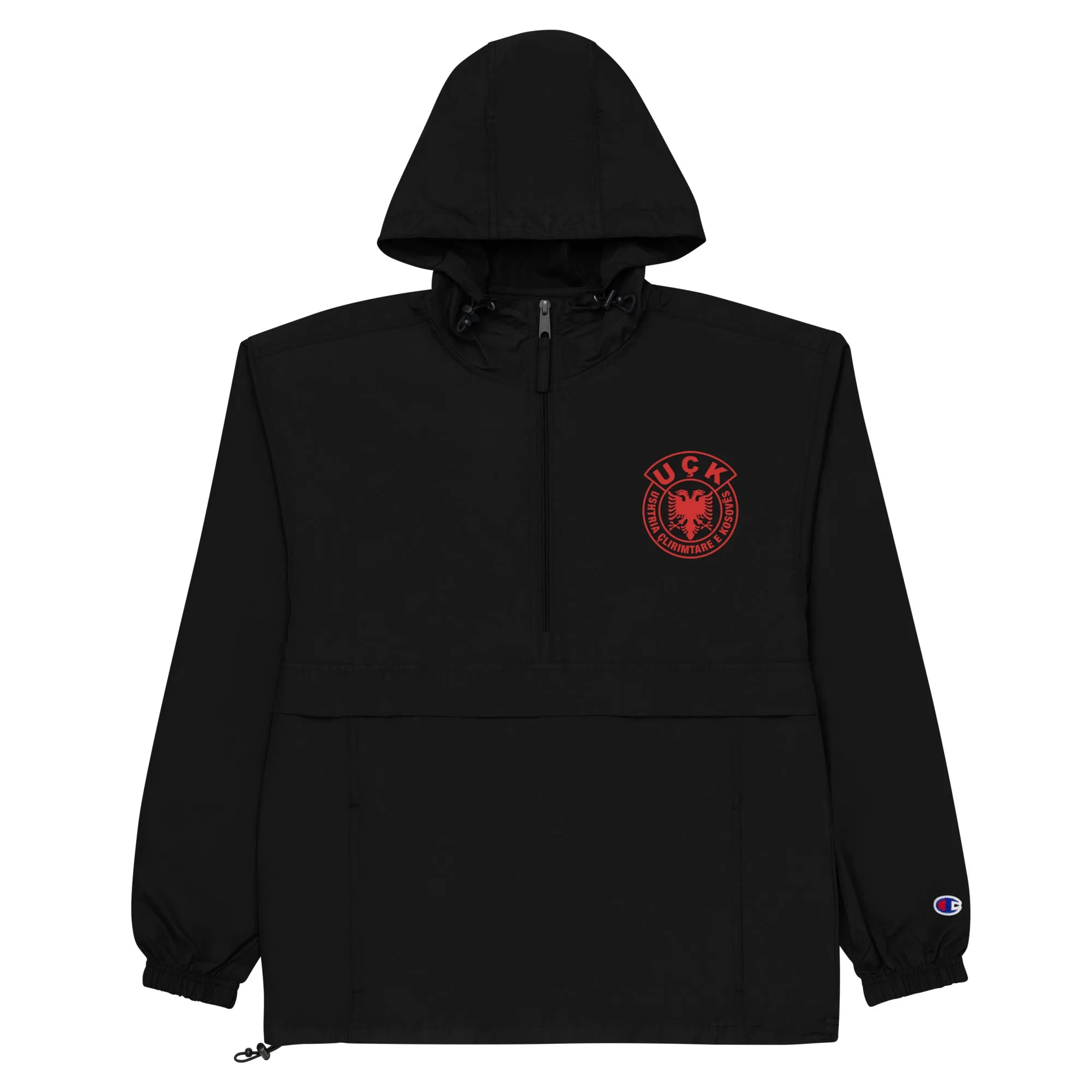 UÇK Embroidered Champion® Packable Jacket