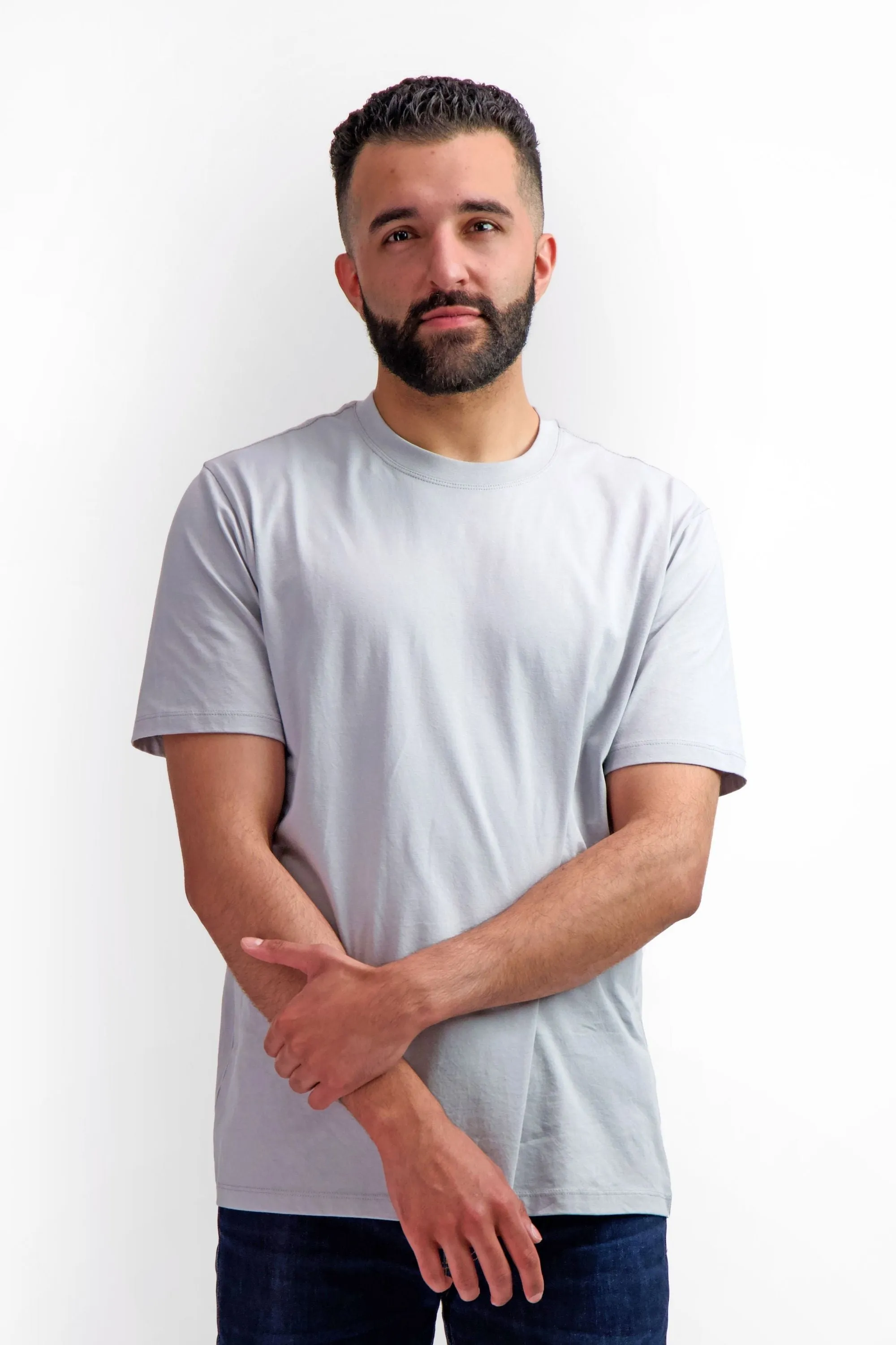 Unisex Grey T-Shirts - 12 Pack | Organic Cotton Fairtrade Basics