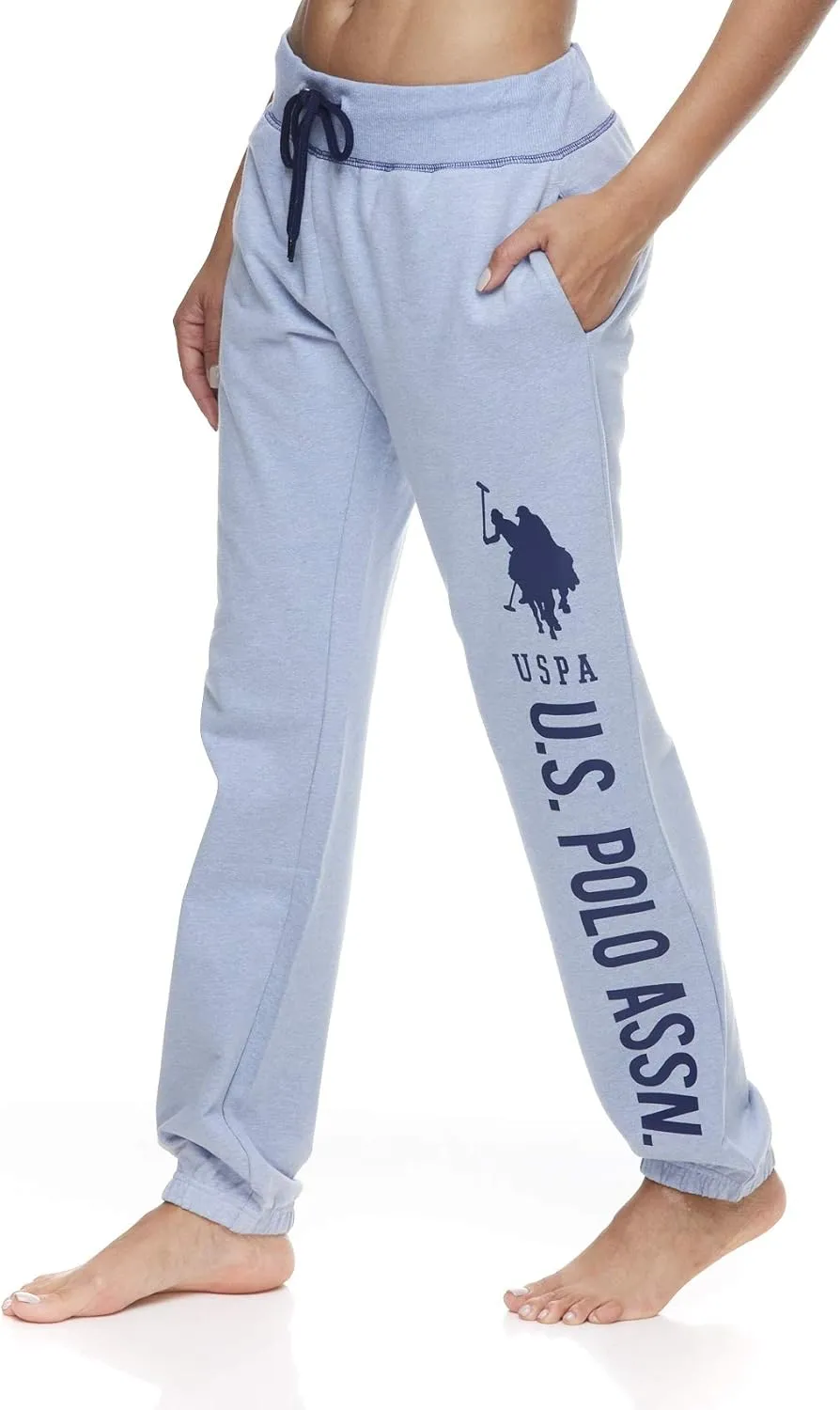 U.S. Polo Assn. Essentials Womens French Terry Jogger Sweatpants