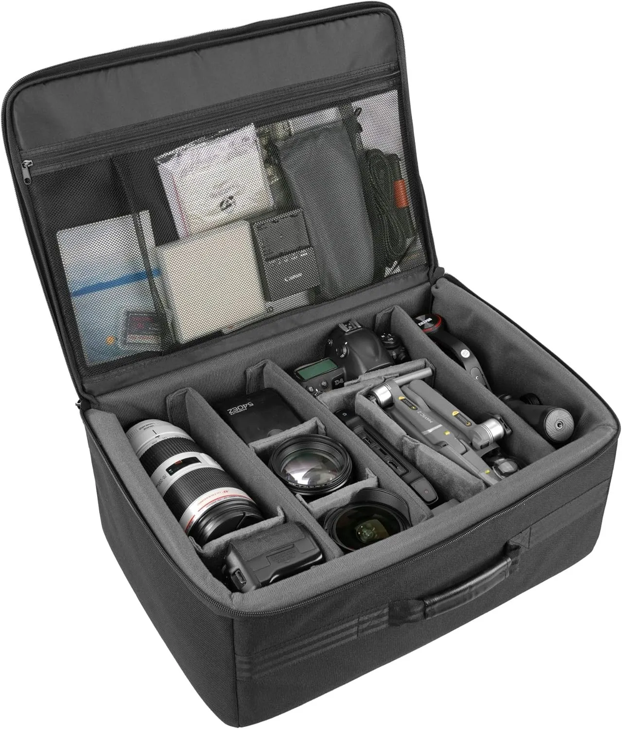 VANGUARD Divider Bag 46 Customizeable Insert/Protection Bag for SLR DSLR Camera, Lenses, Accessories