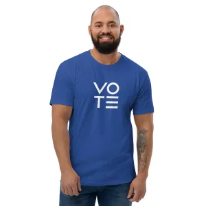 VOTE Blue Short Sleeve T-shirt
