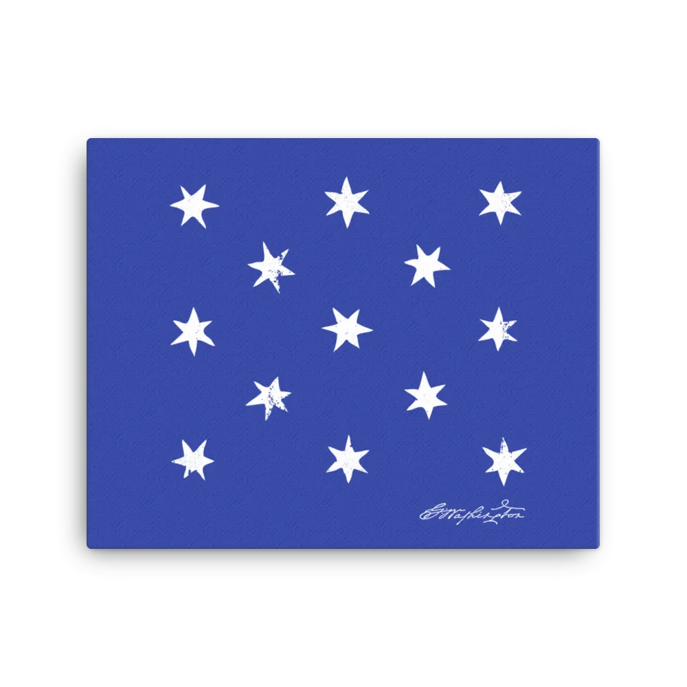 Washington HQ Flag Canvas