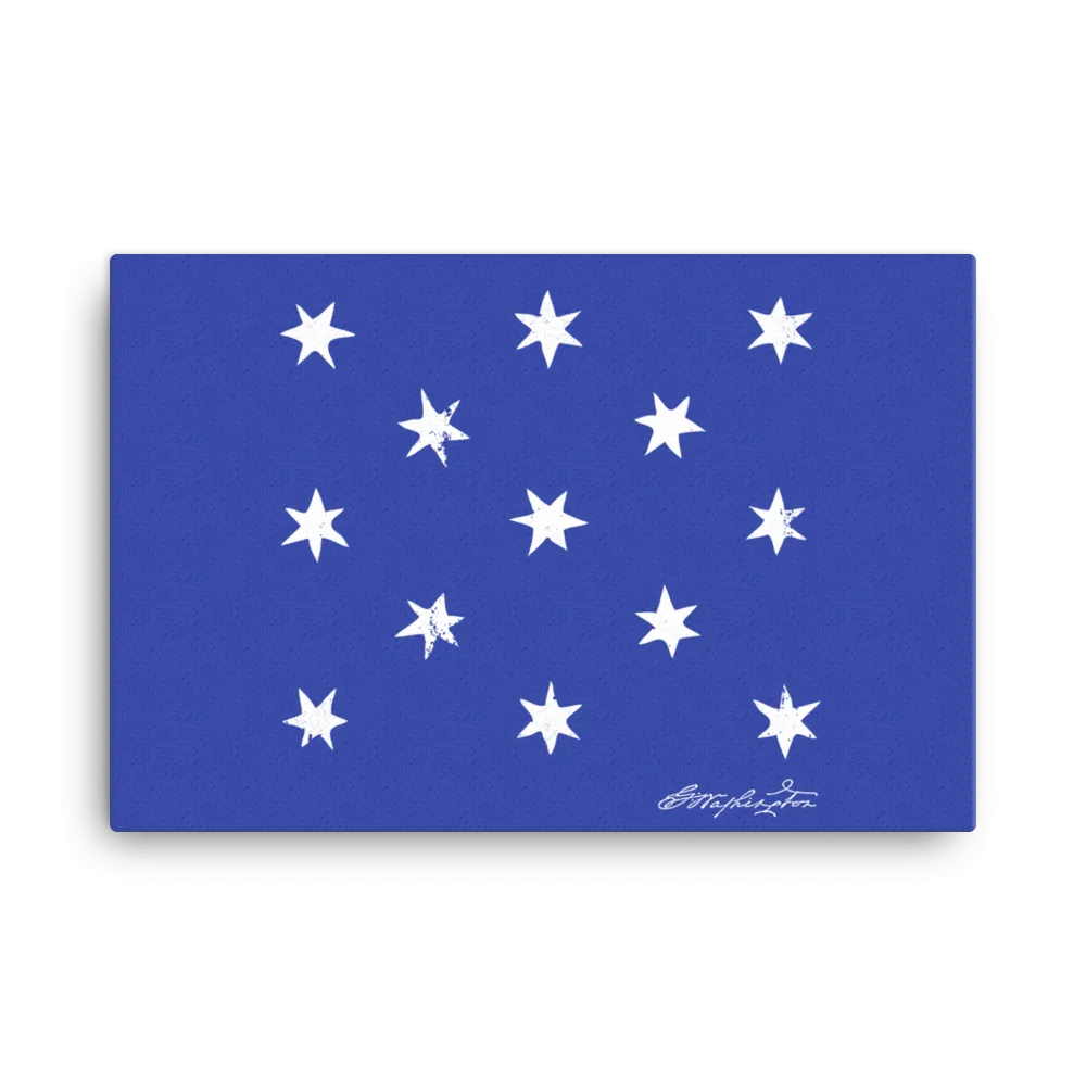 Washington HQ Flag Canvas