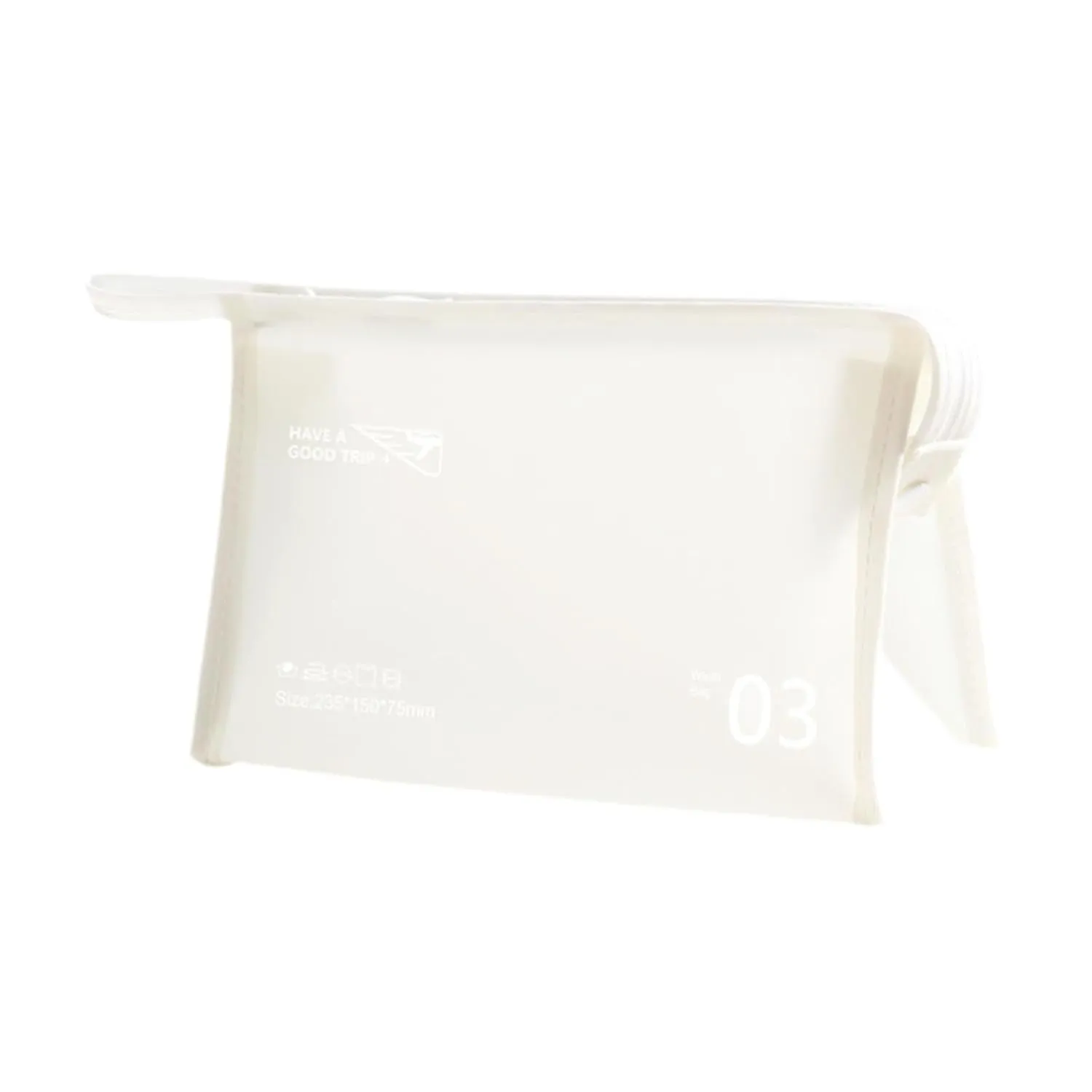 Waterproof Travel Toiletry Bag PVC Jelly Cosmetic Makeup Bag for Gym Beach Swimming Accessories