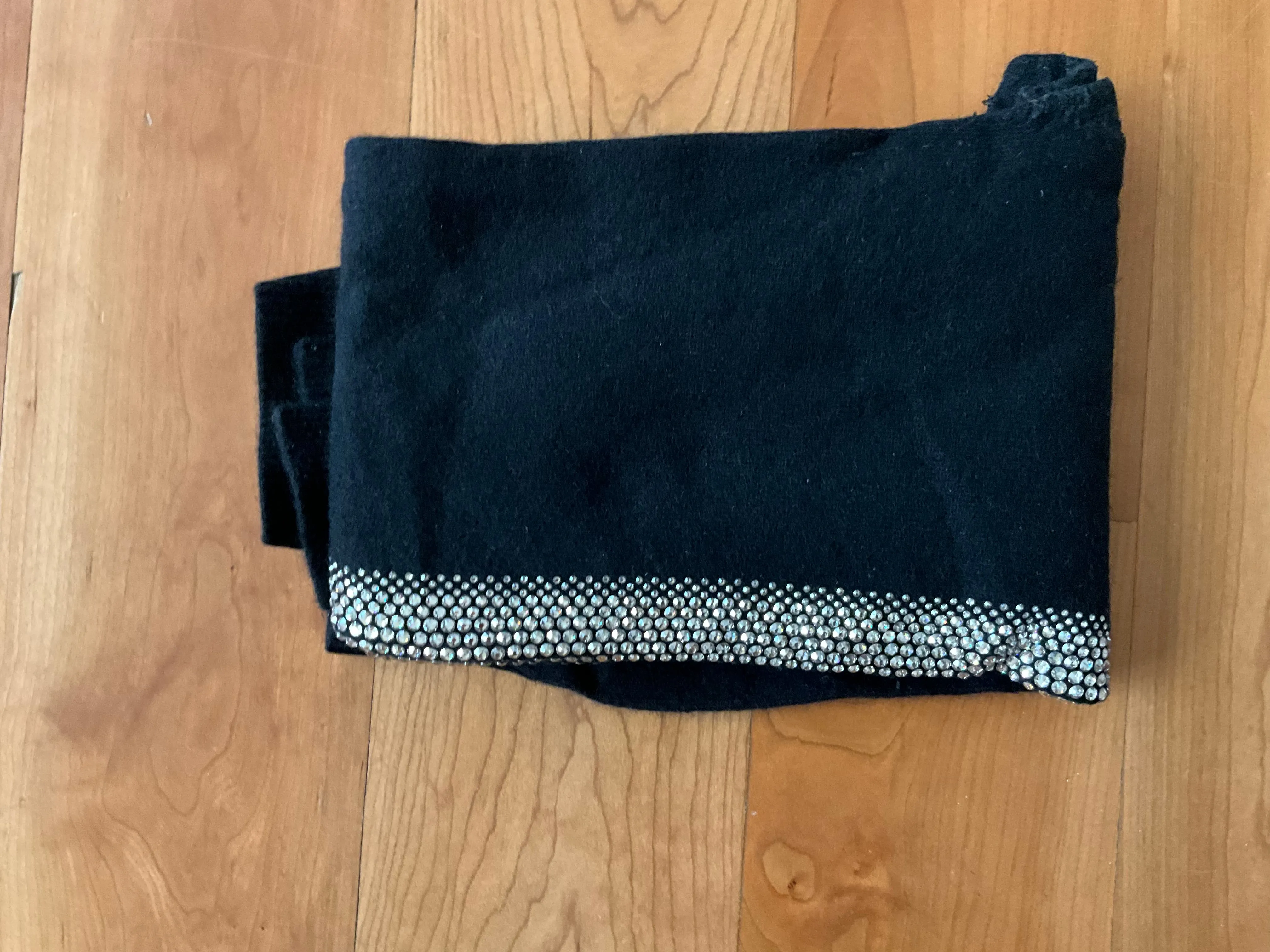 William Sharp Swarovski Crystals Cashmere Leggings Trousers Size S small ladies