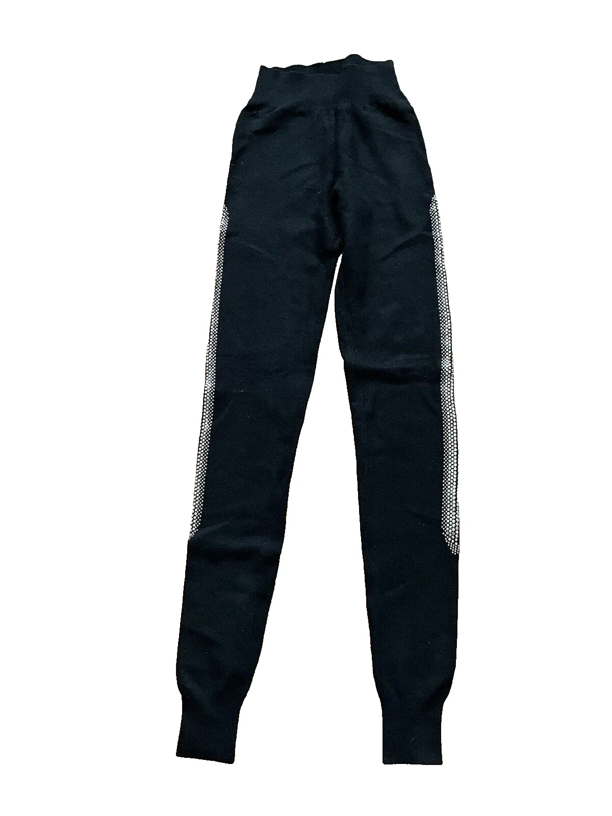 William Sharp Swarovski Crystals Cashmere Leggings Trousers Size S small ladies