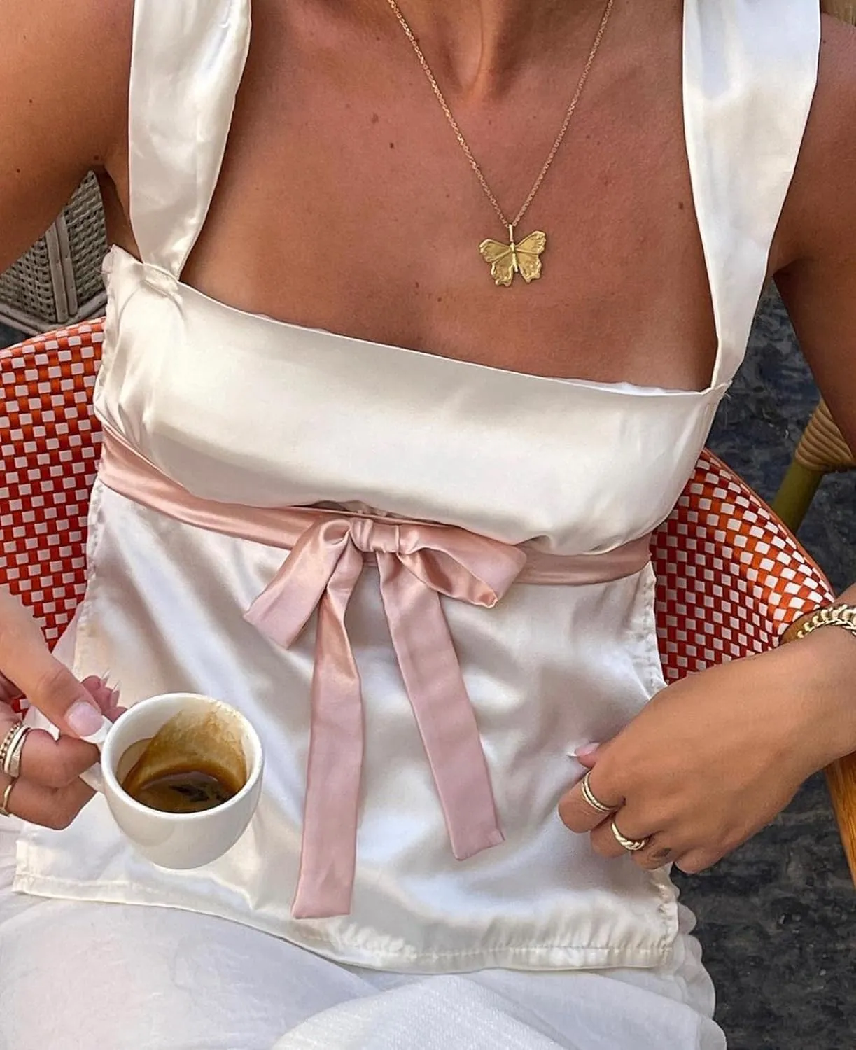 Women Lace Trim Crop Camis Low Cut Slim Fit Camisole Square Neck Tank Sleeveless Spaghetti Strap Tops Streetwear