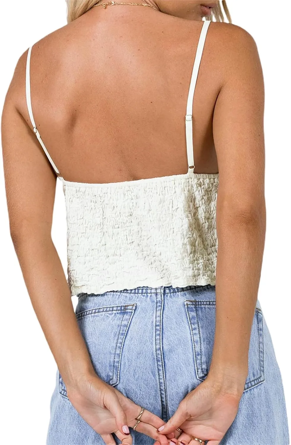 Women Y2K Ruched Camisole Spaghetti Straps V Neck Cami Tops Summer Cute Bow Flowy Tank Tops Streetwear