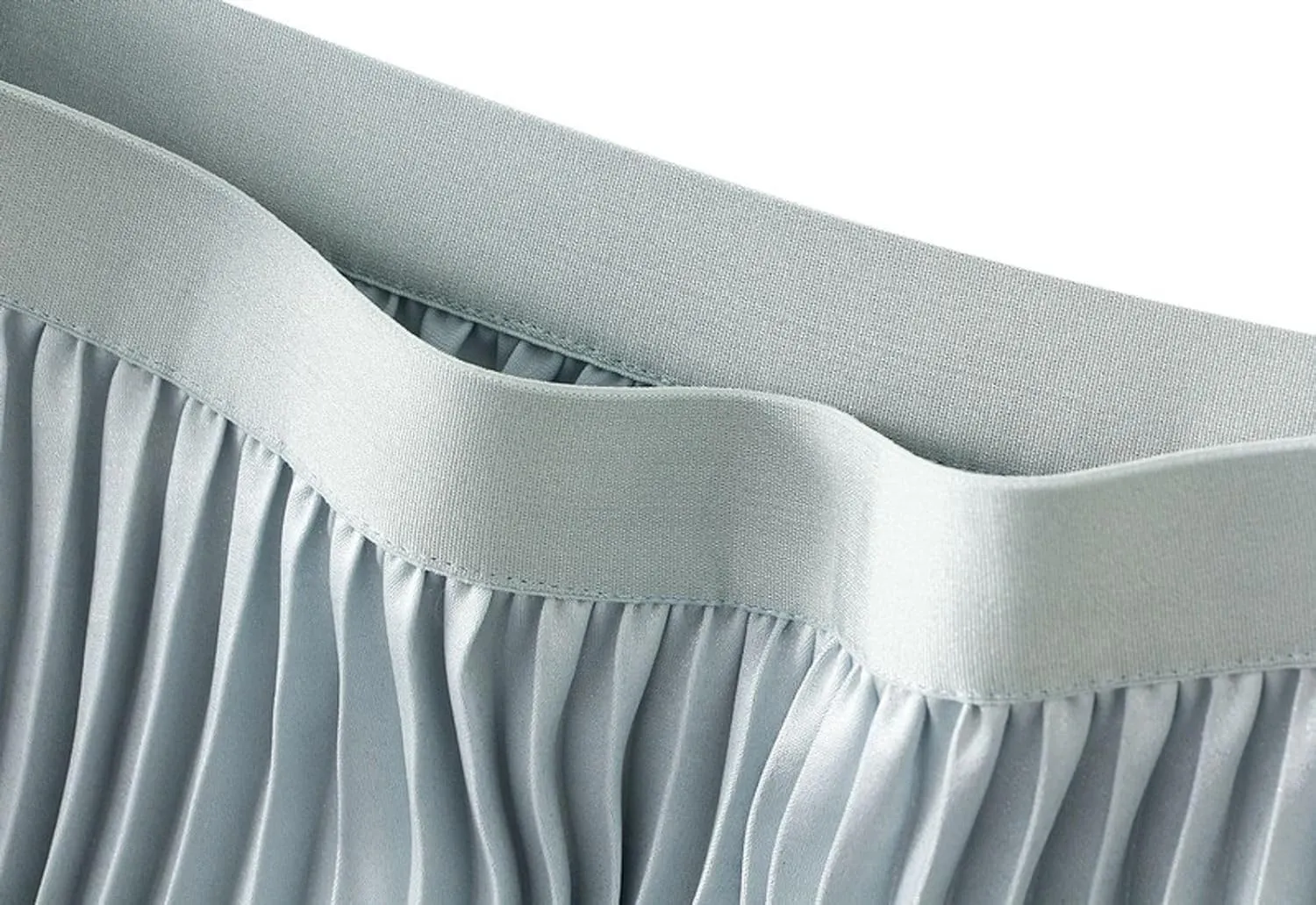 Women's Elegant Pleated Skirt A-Line Midi Long Skirts Dressy Slim Fit Casual Skirt 2025 Fashion