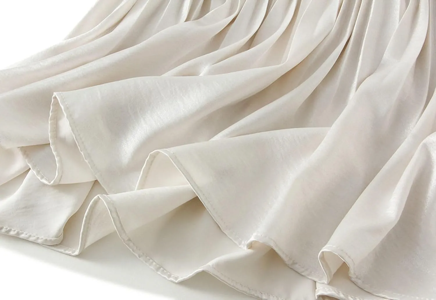 Women's Elegant Pleated Skirt A-Line Midi Long Skirts Dressy Slim Fit Casual Skirt 2025 Fashion