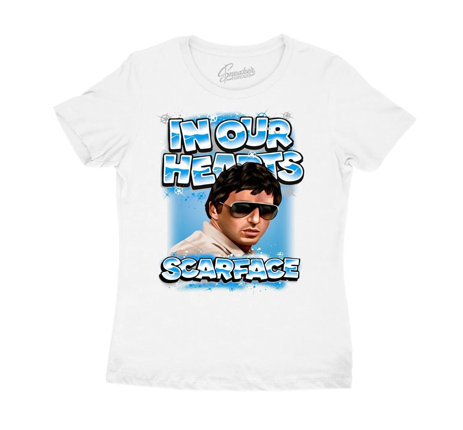 Womens - Legend Blue 11 In Our Hearts Shirt