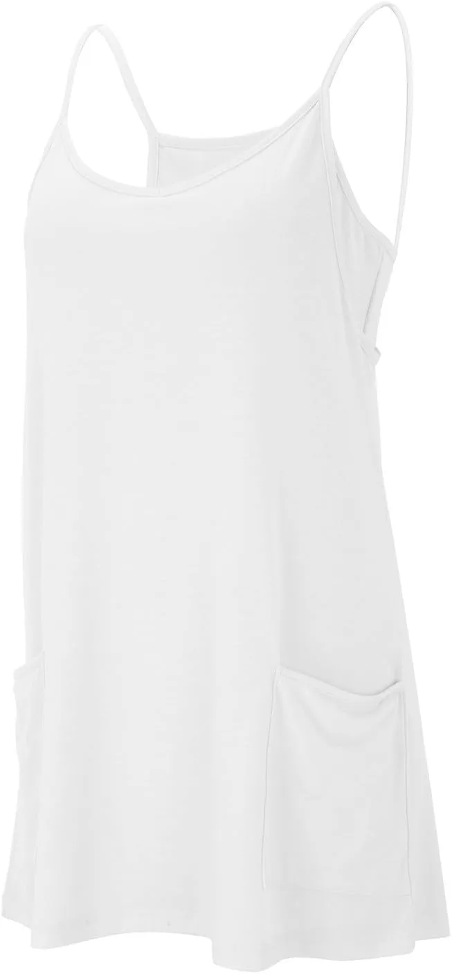 Womens Summer Mini Romper Dresses Workout Tennis Dress Sports Athletic Outfits Built in Shorts Trendy Vacation Dress