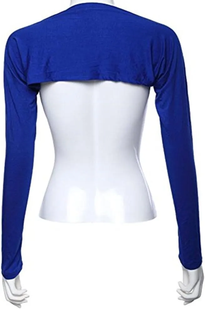 YEESAM Bolero Shrugs for Women Long Sleeve Arm Sleeves Hijab Accessories One Size
