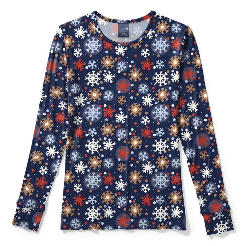 Zoe Chloe Silky Print Tee (Z12409)